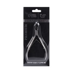 Кусачки маникюрные для кутикулы Premium, двойная пружина, 9.5 см, длина лезвия-10 мм