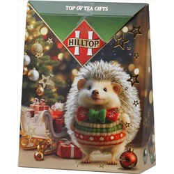 HILLTOP. Новый год. Треугольник Ёжик с подарками 50 гр. карт.упаковка
