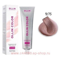 OLLIN COLOR Platinum Collection 9/75 100 мл Перманентная крем-краска для волос