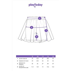 Юбка-шорты PLAYTODAY, 1122862