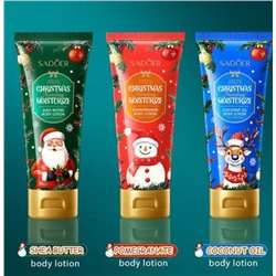 SADOER Лосьон для тела "CHRISTMAS" Coconut Oil с маслом кокоса, 100 гр
