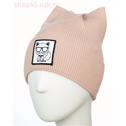 1201B2 Кошка Хафиза 2 Колпак для девочки (52-54)