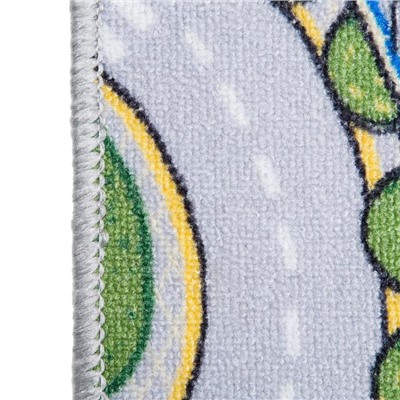 Палас «Мегаполис», 150×200 см, серый