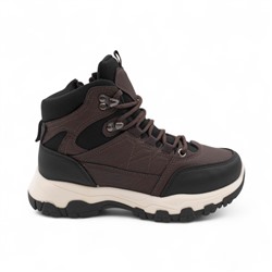 Кроссовки зимние на меху 1922-8 коричневые