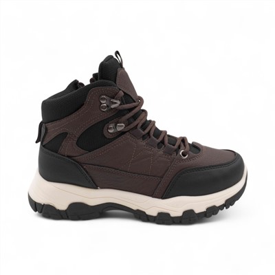 Кроссовки зимние на меху 1922-8 коричневые