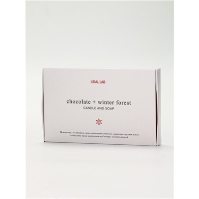URAL LAB Минимал НГ Набор фигурное мыло елка и фигурная свеча дом