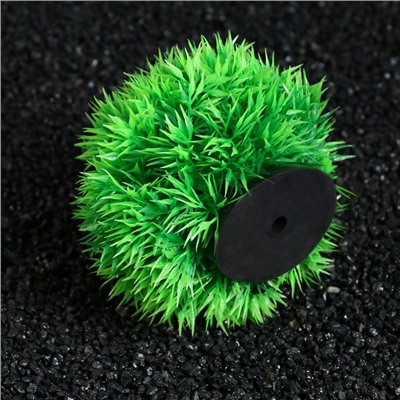 Растение искусственное аквариумное «Шар», с распылителем, 10×10 см