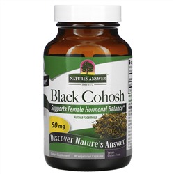 Nature's Answer, Black Cohosh, Full Spectrum Herb, 50 mg, 90 Vegetarian Capsules