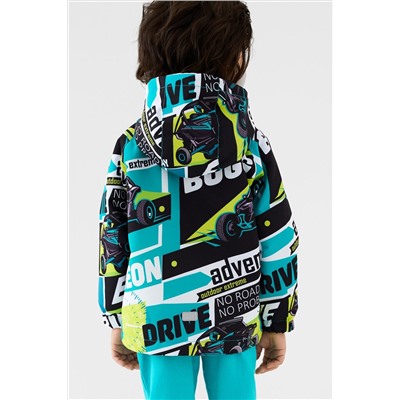 Куртка текстильная с полиуретановым покрытием для мальчиков (ветровка) PLAYTODAY, 1240304