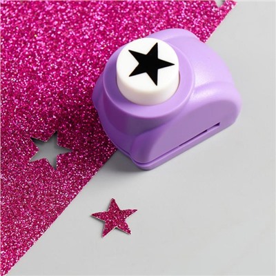 Набор фигурных дыроколов в сундучке (набор 7 шт.), 17×19×4.5 см, МИКС