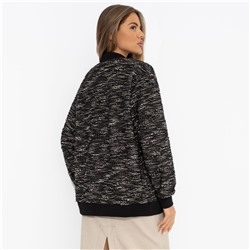 Кардиган в стиле Шанель, В модном режиме (black)