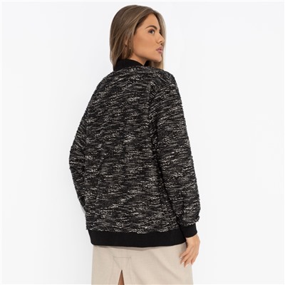 Кардиган в стиле Шанель, В модном режиме (black)