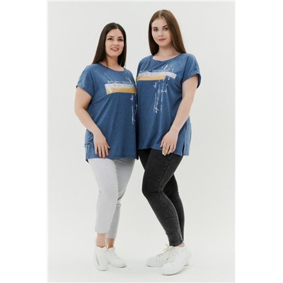 Футболка 8253 (Индиго)