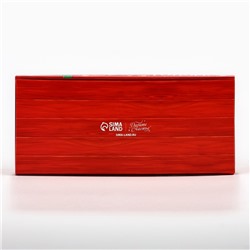 Коробка складная «Новогодняя почта», 17×7×4 см