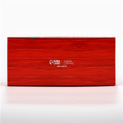 Коробка складная «Новогодняя почта», 17×7×4 см