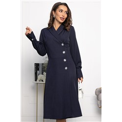 Платье Соломия (синее) П14216-5М