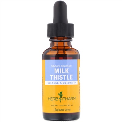 Herb Pharm, Расторопша пятнистая, 1 жидкая унция (30 мл)