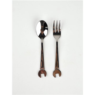 Столовые приборы «23 Февраля», ложка и вилка