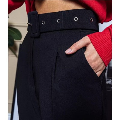 Брюки женские DommoD, чёрные, размер 42 (S)