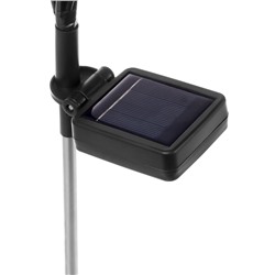 Садовый светильник «Шарики», уличный, на солнечной батарее, 68 см, 10 LED, свечение тёплое белое