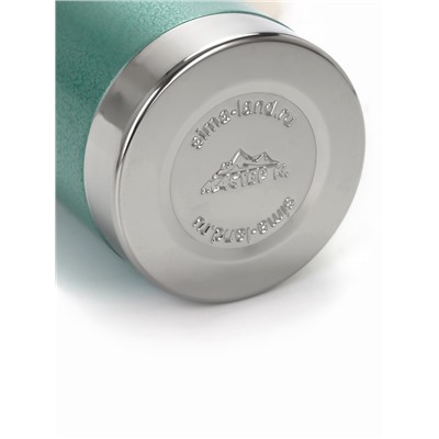 Термос Мастер К, 600 мл, 2 крышки-кружки, нержавеющая сталь, бирюзовый