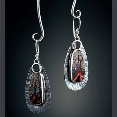 Серьги на крючках арт. 13 4861 (id 279341)