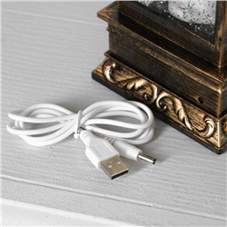 Светодиодная фигура «Семья снеговиков» 10×27×10 см, пластик, батарейки ААх3 (не в комплекте), свечение тёплое белое