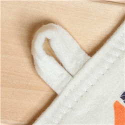 Набор для бани «Настоящий мужской отдых», 5 предметов: портфель, шапка, рукавица, мочалка, коврик