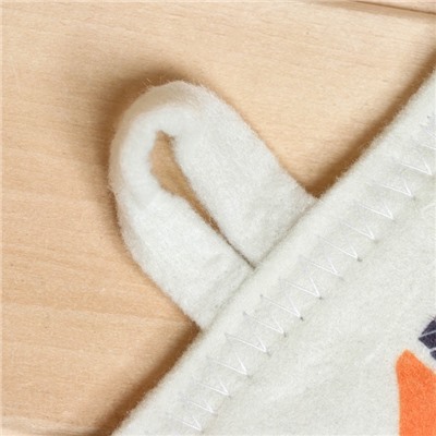 Набор для бани «Настоящий мужской отдых», 5 предметов: портфель, шапка, рукавица, мочалка, коврик