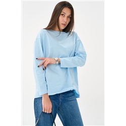 Лонгслив Эшли (голубой)