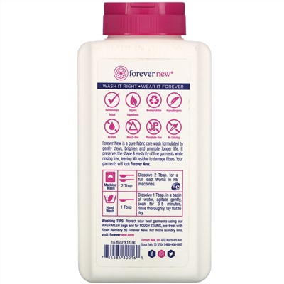 Forever New, Fabric Care Wash, Liquid, Original, 16 fl oz (473 ml)