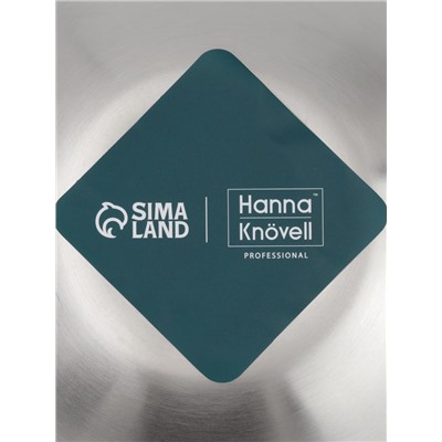 Миска Hanna Knövell, 2.4 л, d=24 см, толщина 0.4-0.5 мм, нержавеющая сталь