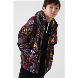 Куртка текстильная с полиуретановым покрытием для мальчиков (ветровка) PLAYTODAY, 1240294