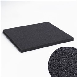 Губка прямоугольная, лист 50×50×3 см, серый