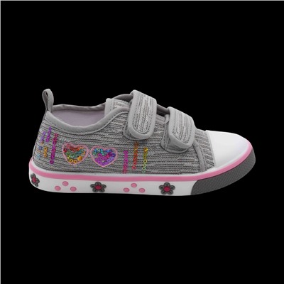 Кеды CV044-2-3 серые