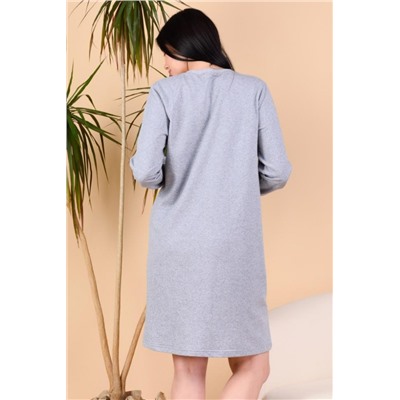 Сорочка Линка (Серый-меланж)