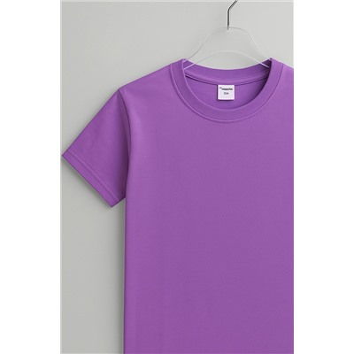 Детская однотонная футболка Happyfox