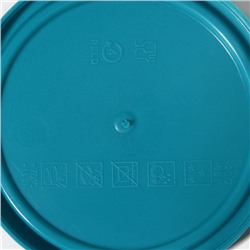 Контейнер для хранения продуктов ABAN, 410 мл, стекло, МИКС