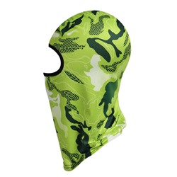 Маска-балаклава Green Spots, размер универсальный, зелёная