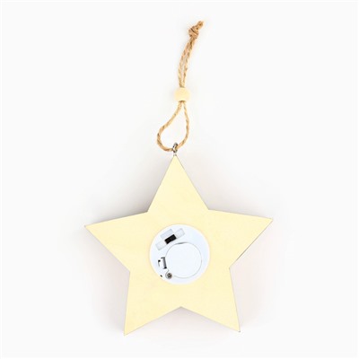 Ёлочная игрушка новогодняя «Балерина», 11.5×11 см