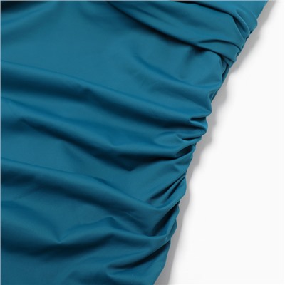 Купальник слитный женский, цвет зелёный, размер 50