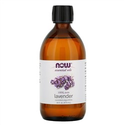 Now Foods, Эфирные масла, лаванда, 16 жидких унций (473 мл)