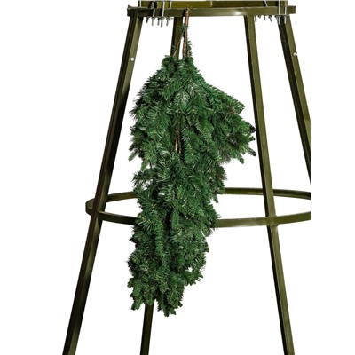 Искусственная ёлка «Праздничная смешанная», каркасная, 400 см, ветки отгибаются