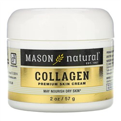 Mason Natural, Coconut Oil Skin Cream + Collagen Premium Skin Cream, 2 Pack, 2 oz (57 g) Each