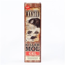 Средство от кротов, грызунов, землероек KillerMol, гель туба, 100 мл.