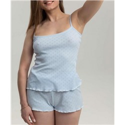 Пижама 18057 (Светло-голубой)