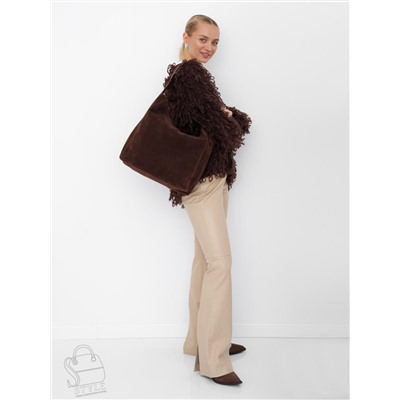 Сумка женская кожаная 990179NN coffee Natale Navetta