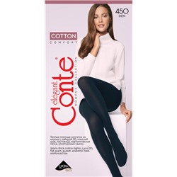 Колготки теплые, Conte, Cotton 450 XL