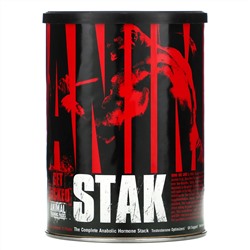 Universal Nutrition, Animal Stak, полный набор ускоряющих обменные процессы гормонов, 21 пакетик