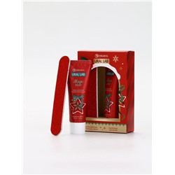 Подарочный набор новогодний Happy New Year: крем для рук и пилочка для ногтей, забота, URAL LAB